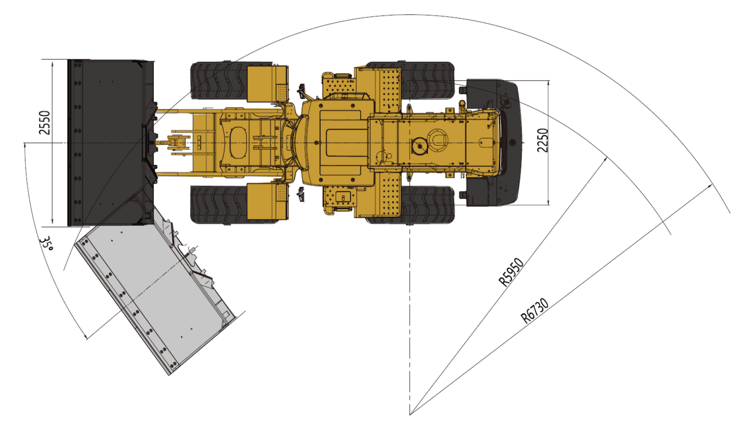 Фронтальный погрузчик WL855F-N